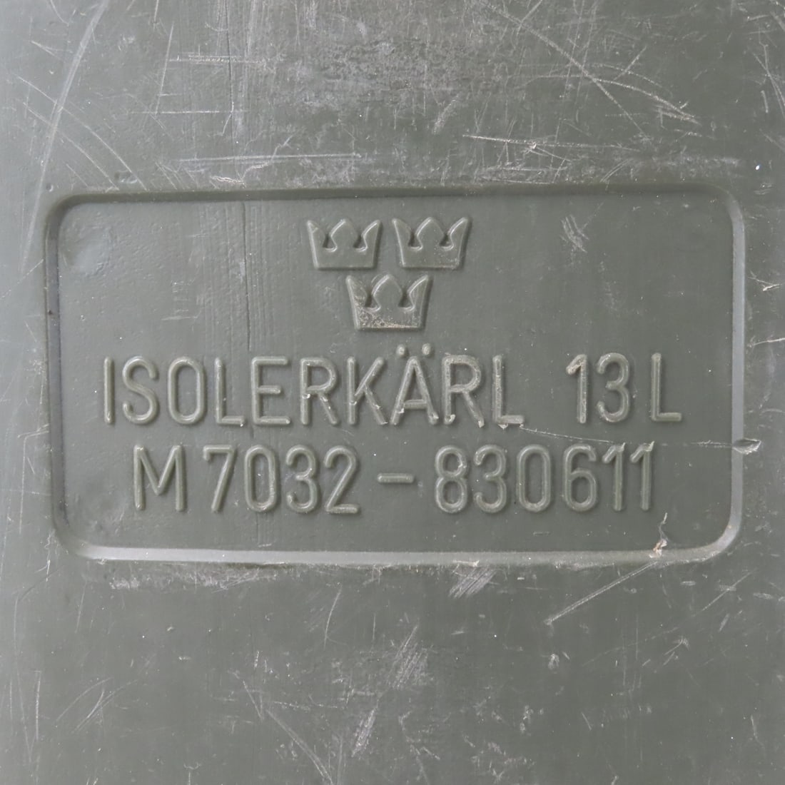 2 Swedish Military 13 Liter Food Containers - 8