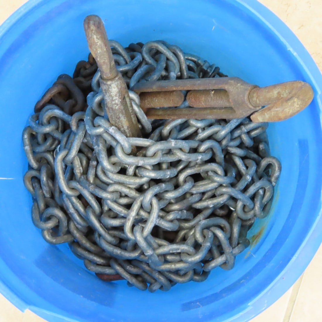 Log Roller, 2 Axes, Logging Chain, Wedges, Hammer - 9