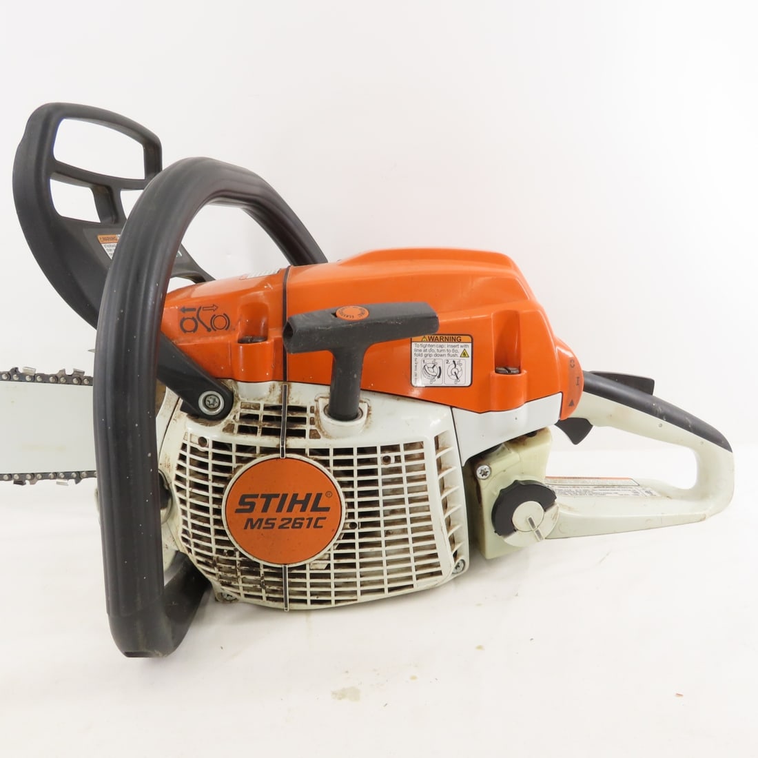Stihl MS261C Chainsaw, new bar & chain, works - 4