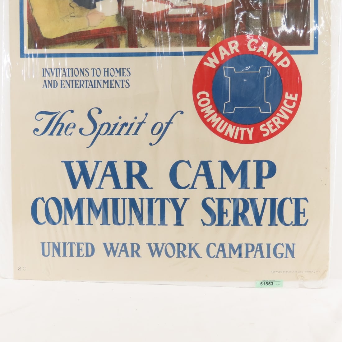 War Camp Community Service Poster - 3