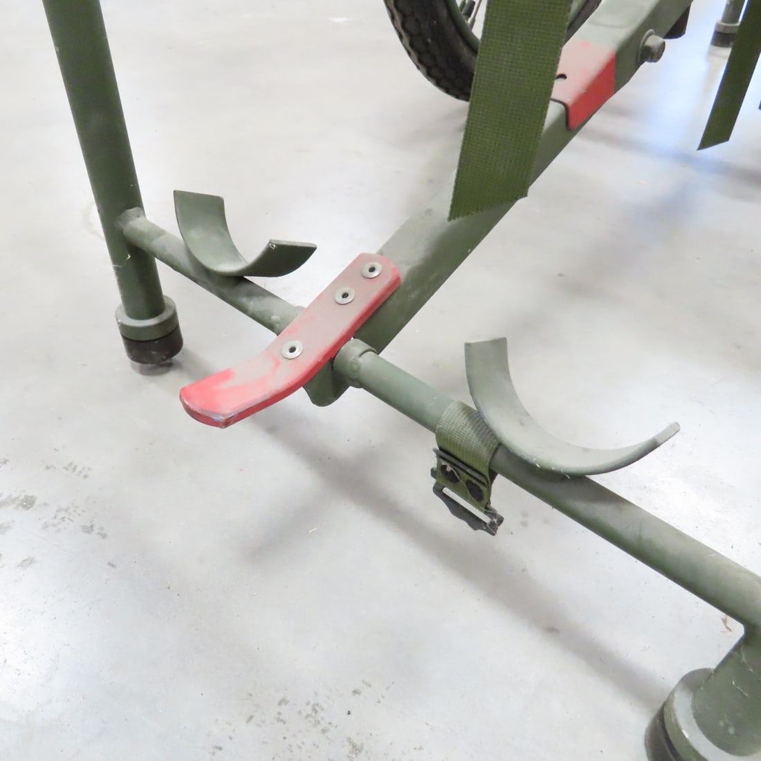 Vintage US Army Wheeled Litter Carrier - 11