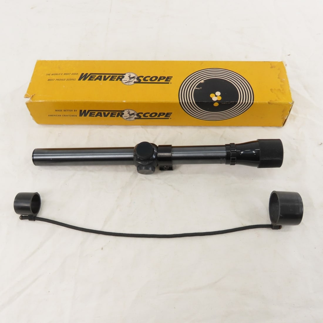 Remington UMC Wood Ammo Crate & Weaver Scope - 11