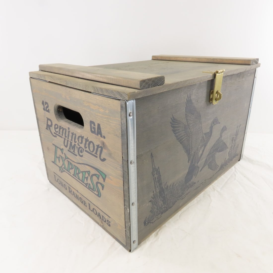 Remington UMC Wood Ammo Crate & Weaver Scope - 2