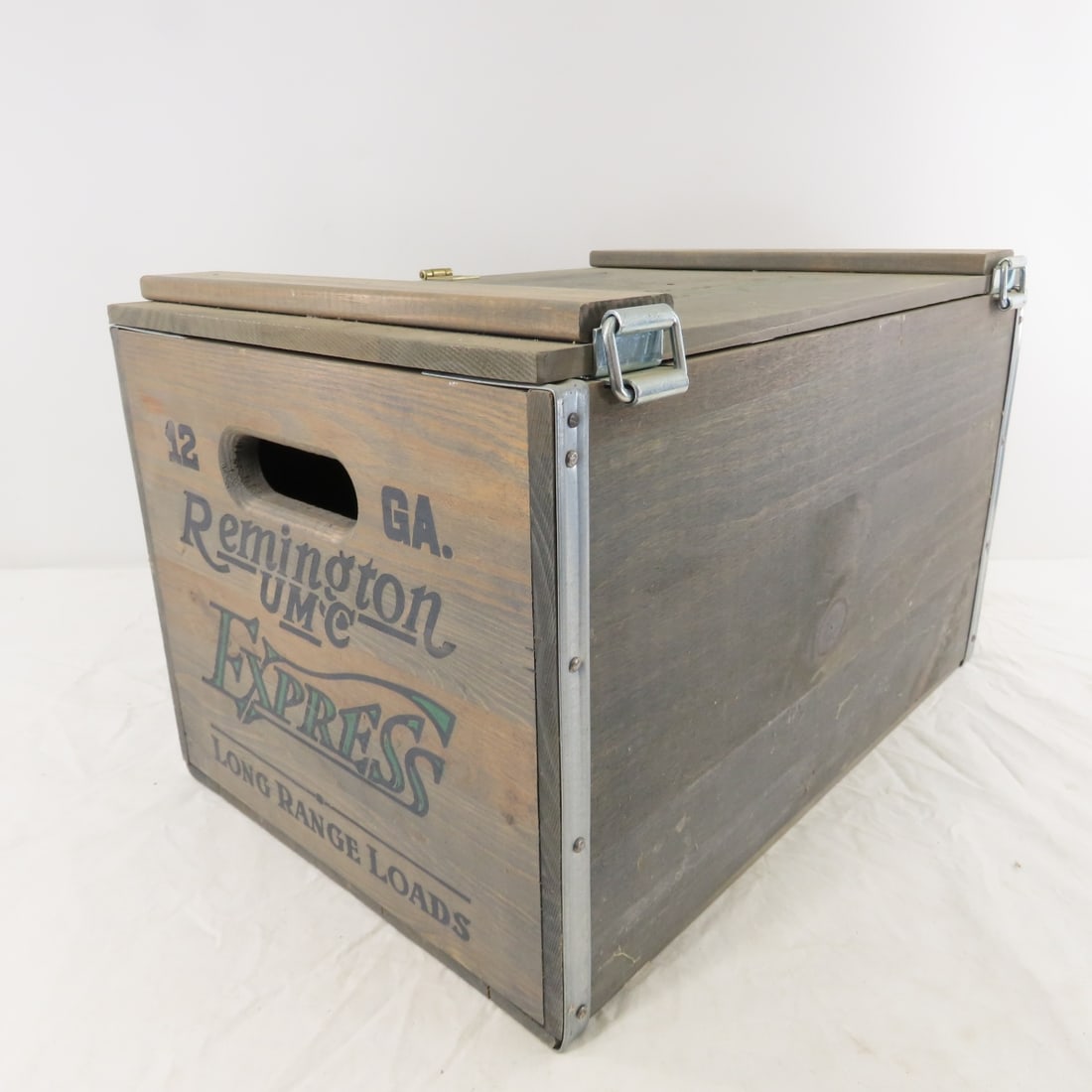 Remington UMC Wood Ammo Crate & Weaver Scope - 5