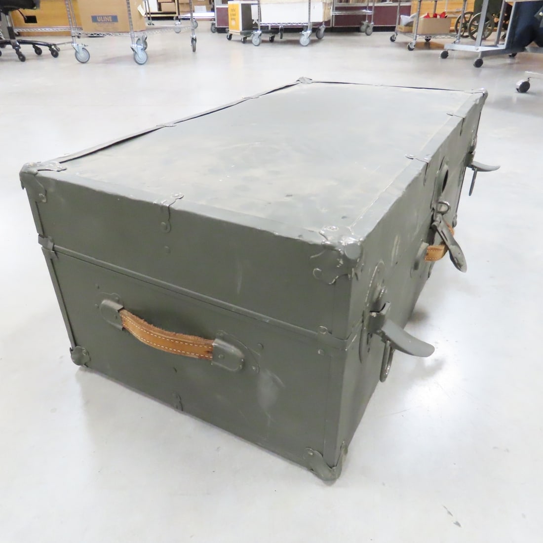 Trunk, Sleeping Bag, Pillow & Canvas Bag - 4