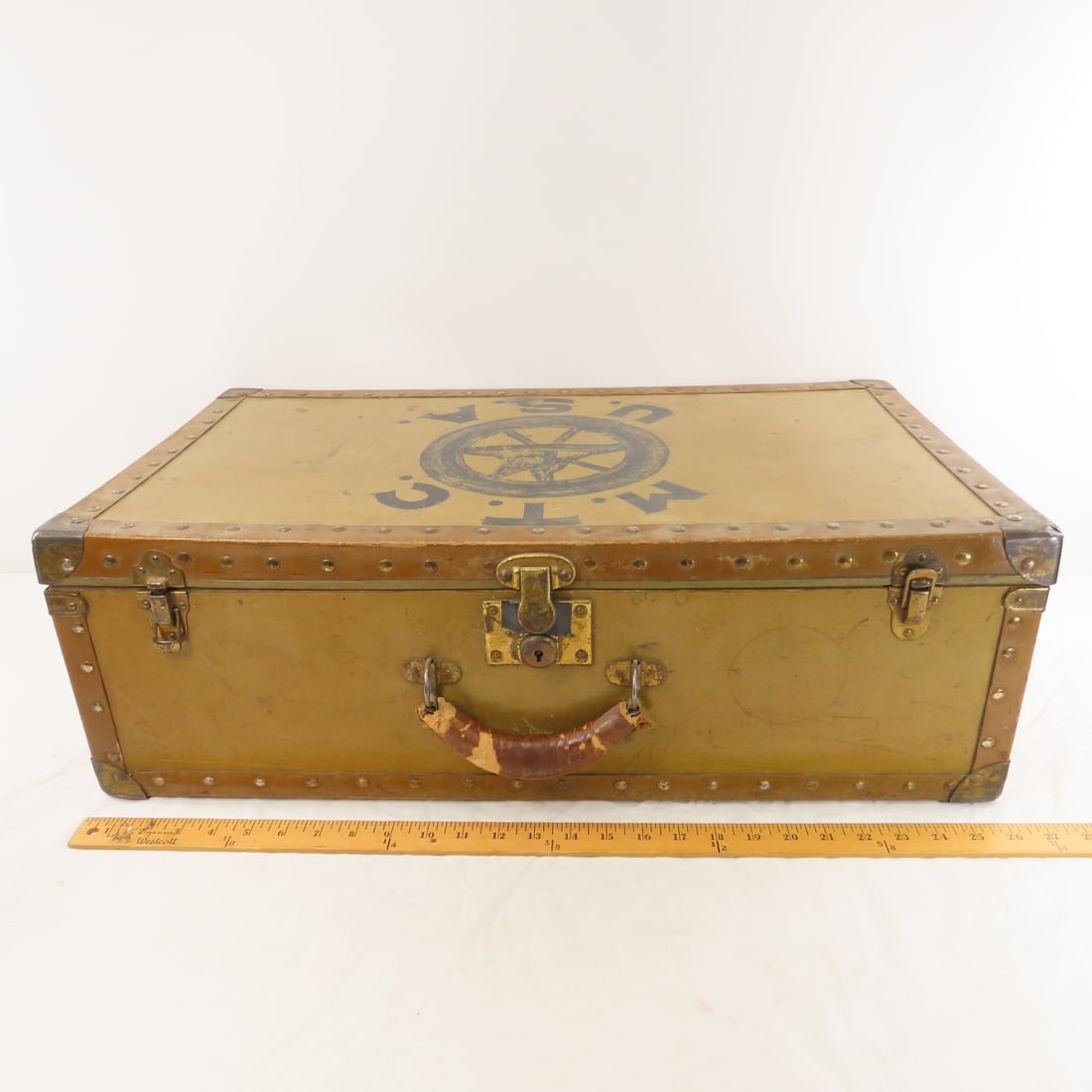 WWI US Army Motor Transport Corps Trunk - 2