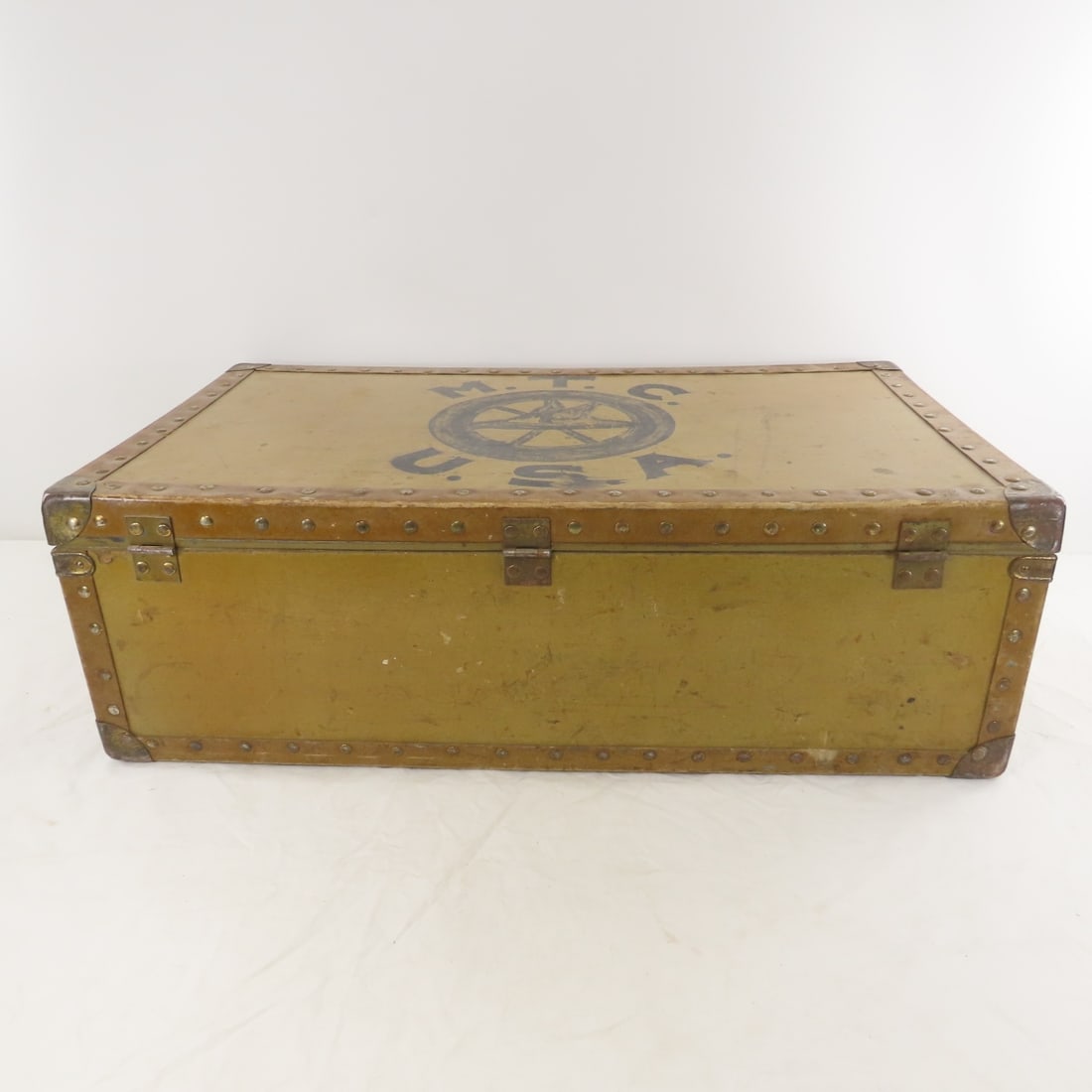 WWI US Army Motor Transport Corps Trunk - 4
