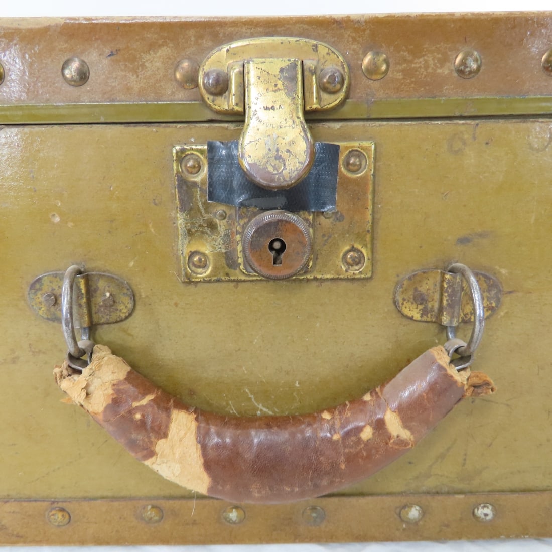 WWI US Army Motor Transport Corps Trunk - 6