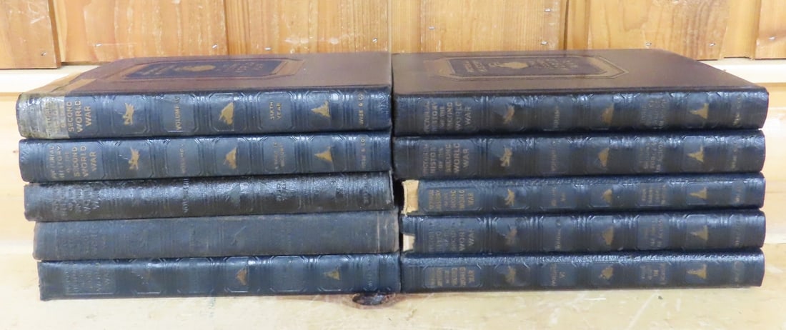 Pictorial History of Second World War, 10 Volumes (1 of 20)