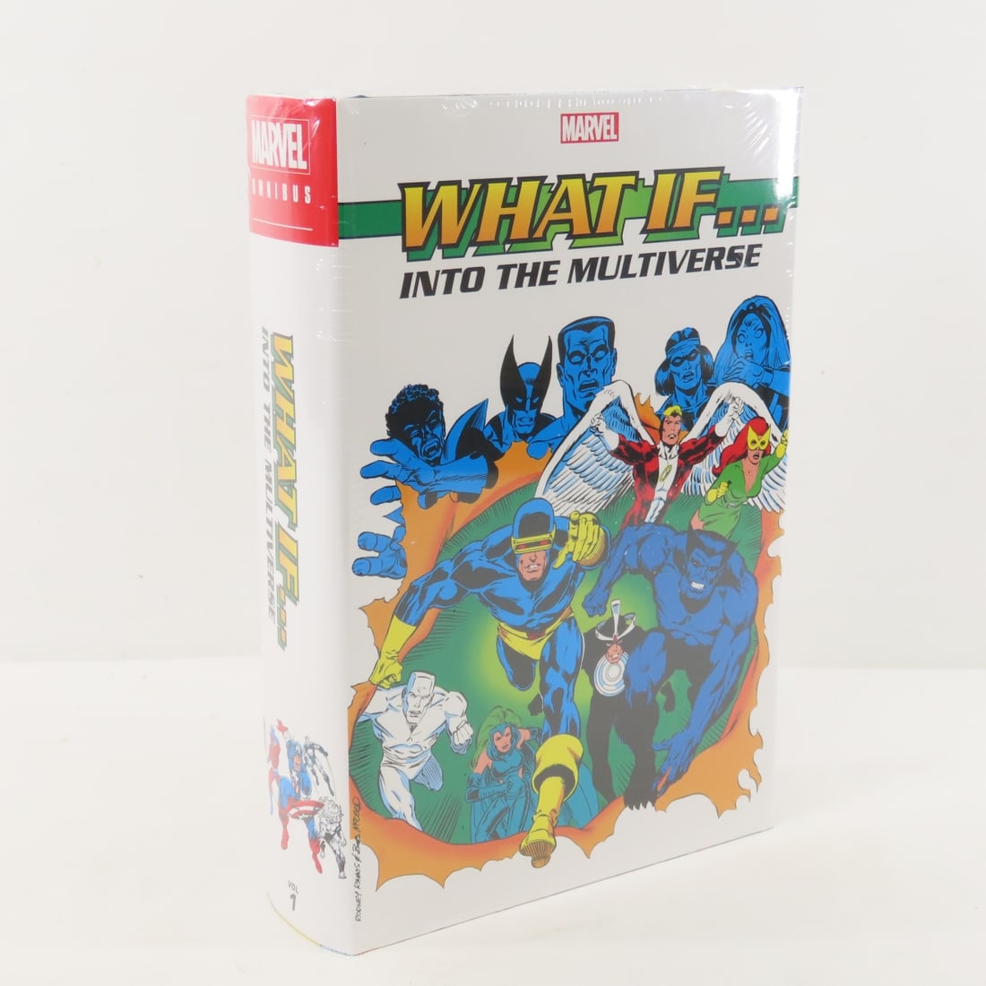 Marvel Omnibus What If.. Into The Multiverse Vol 1: Marvel Omnibus What If.. Into The Multiverse Vol 1 - Hardcover Sealed. Lot Size 11x8x3" 6lb Photos are part of description. Max of 20 photos are shown in Live Auctioneers, all are shown on Proxibid