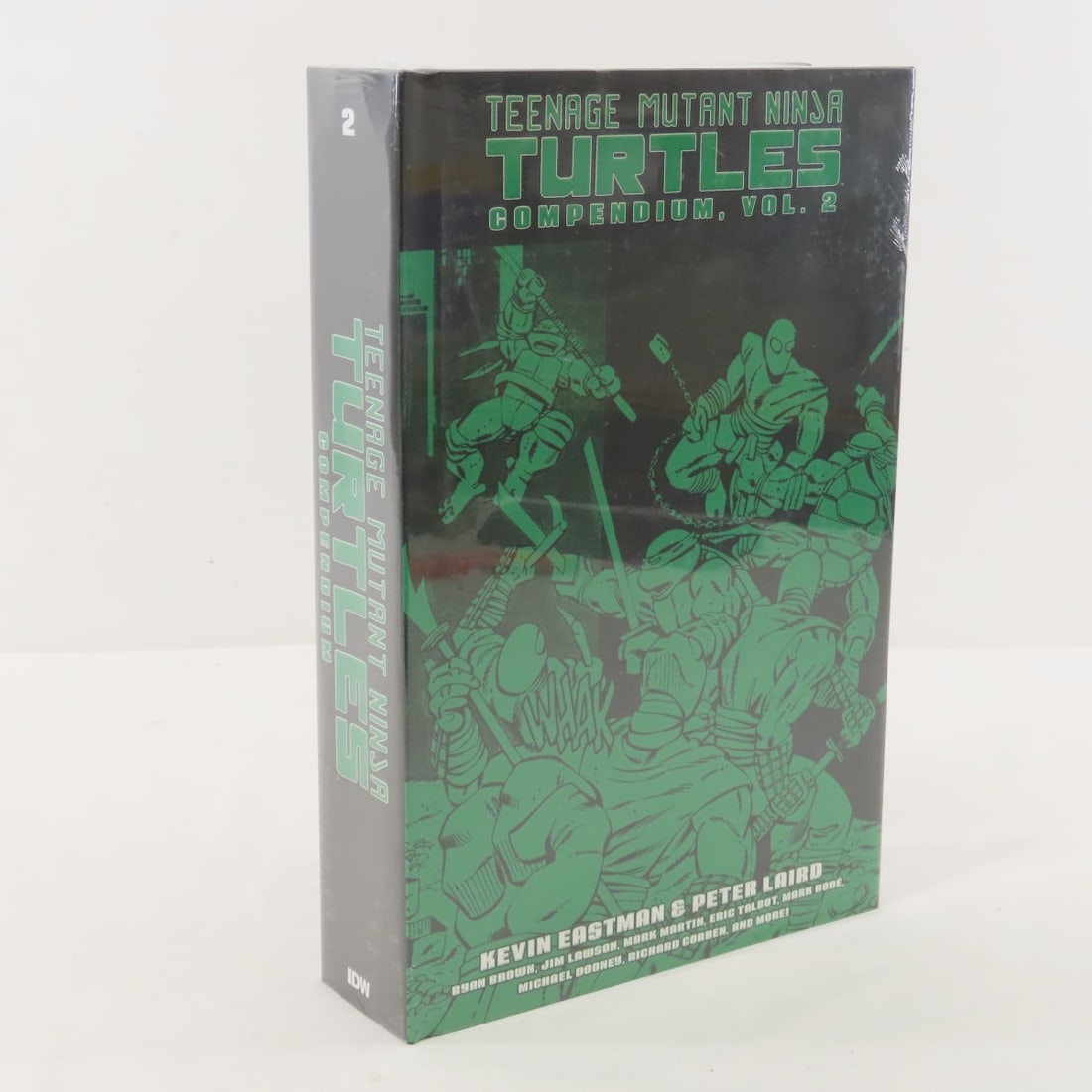 Teenage Mutant Ninja Turtles Compendium Vol 2 HC: Teenage Mutant Ninja Turtles Compendium Vol 2 HC - Hardcover Sealed. Lot Size 11x8x3" 5lb Photos are part of description. Max of 20 photos are shown in Live Auctioneers, all are shown on Proxibid and
