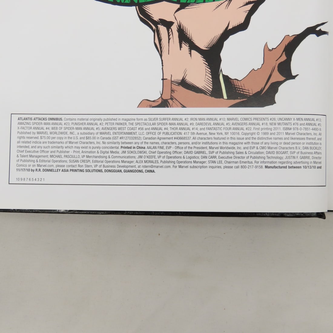 Marvel Omnibus Atlantis Attacks Hardcover - 7