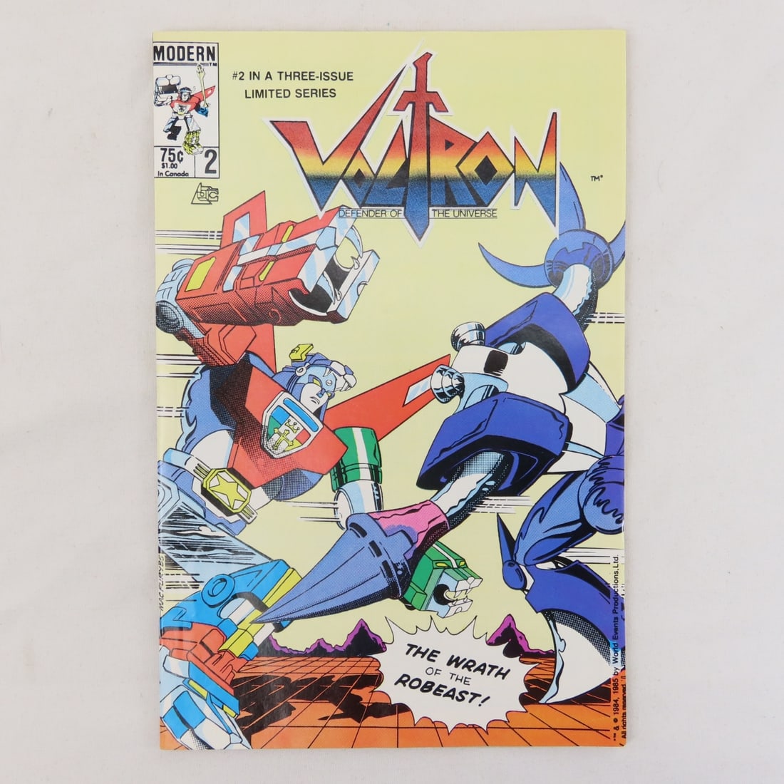 Voltron Complete Series #1-3 Modern Comics - 5