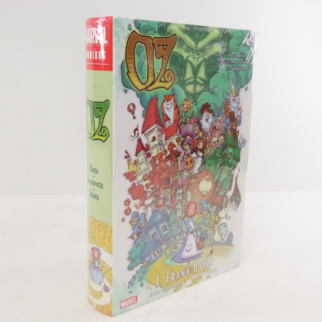 Marvel Omnibus OZ the Complete Eisner Adaptations: Marvel Omnibus OZ the Complete Eisner Adaptations - Hardcover, Sealed Lot Size 12x8x3" 7lb Photos are part of description. Max of 20 photos are shown in Live Auctioneers, all are shown on Proxibid and