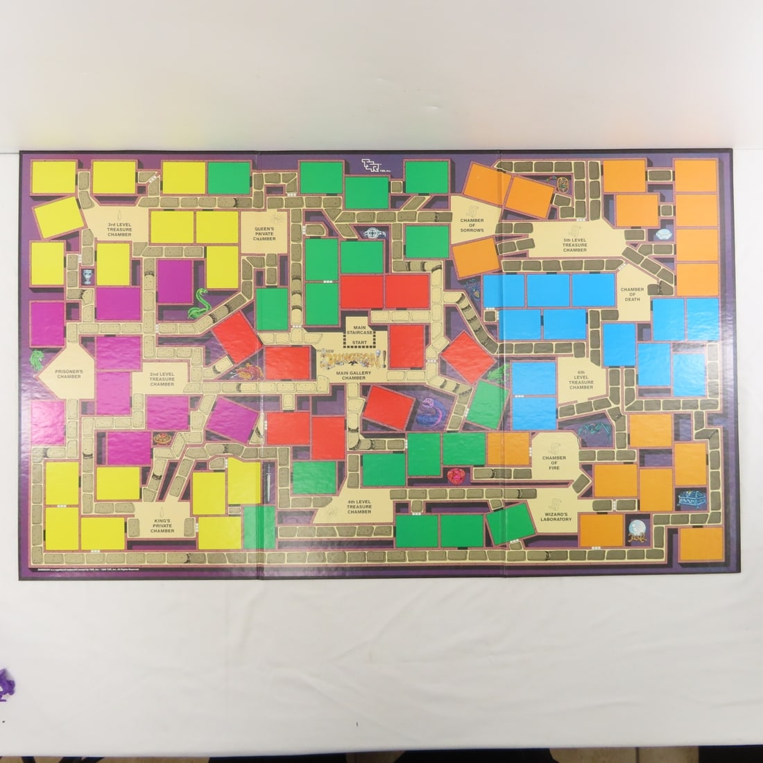 1989 TSR The New Dungeon Board Game - 8