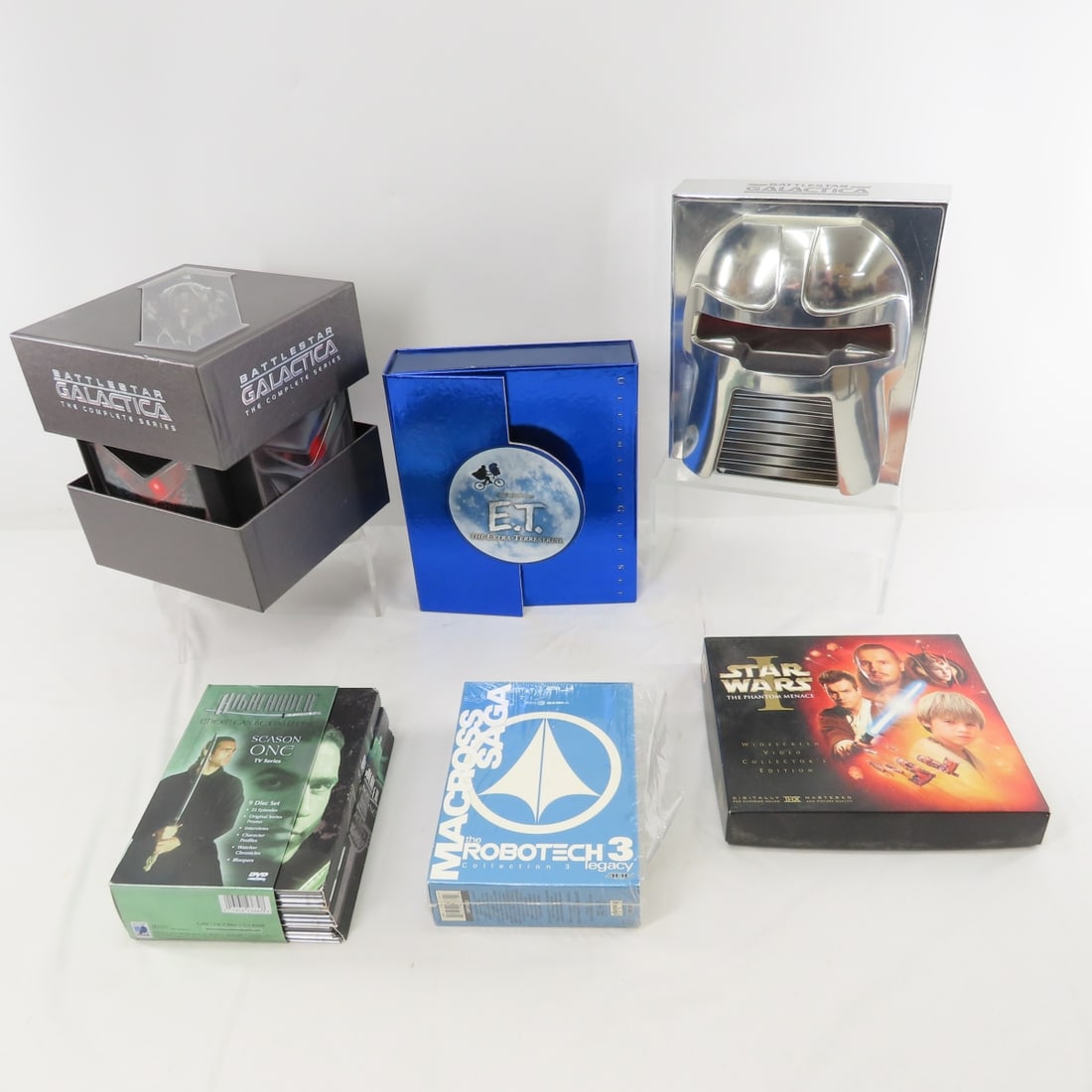 Battlestar Galactica, Star Wars, ET, DVD Sets (1 of 20)
