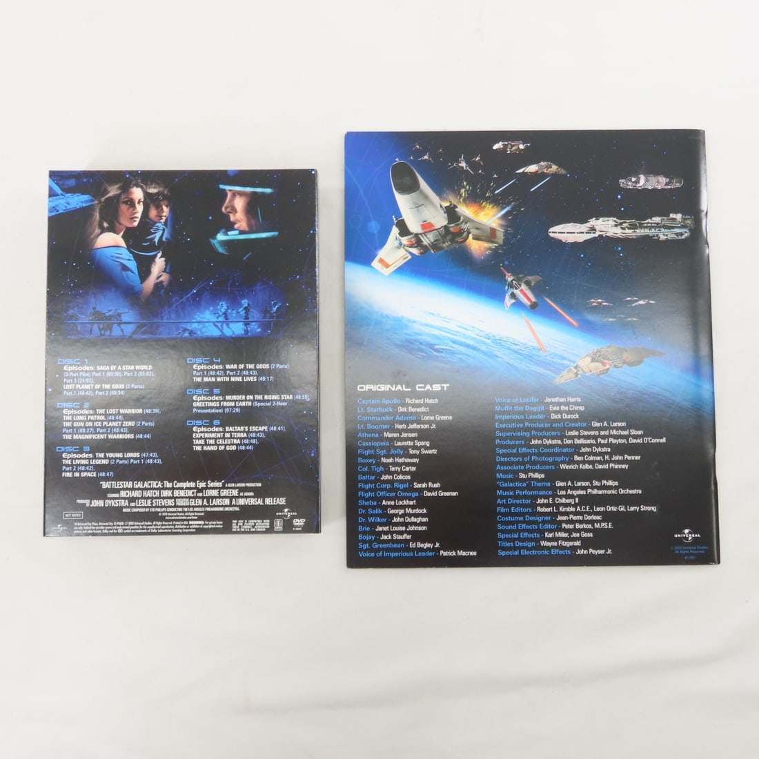 Battlestar Galactica, Star Wars, ET, DVD Sets - 5