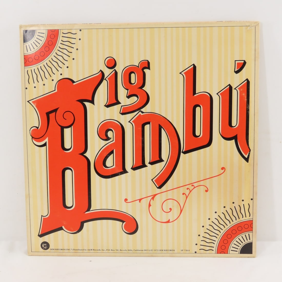 Cheech & Chong Big Bambu record with papers & more - 7