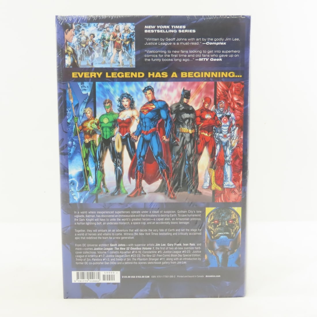Justice League New 52 Omnibus Vol 1 HC Sealed - 5