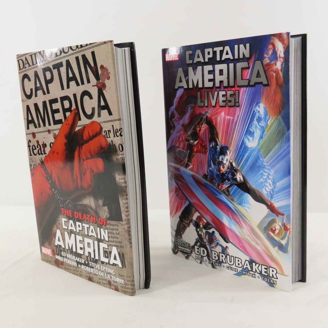 4 Marvel Omnibus Captain America Hardcover books - 16