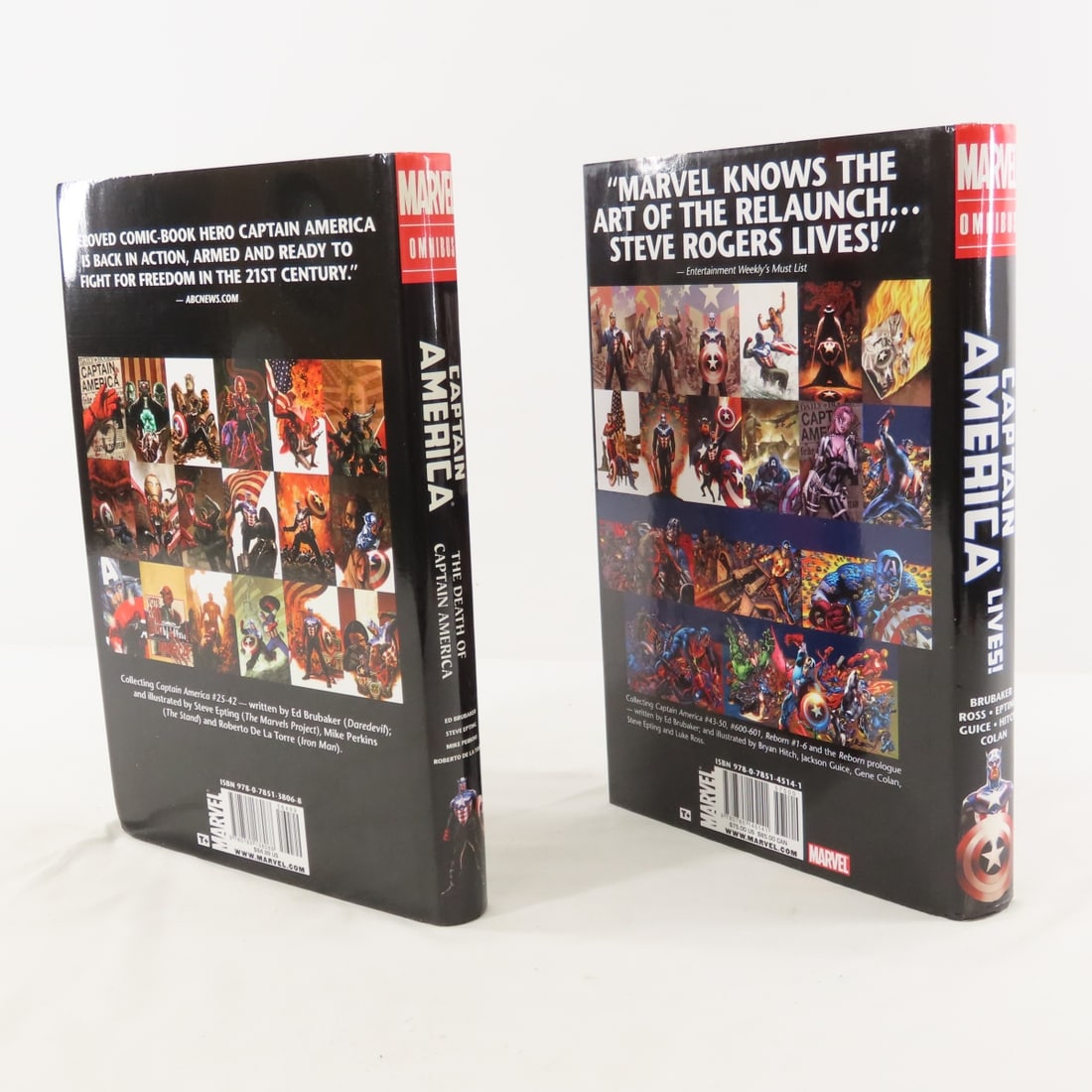 4 Marvel Omnibus Captain America Hardcover books - 19