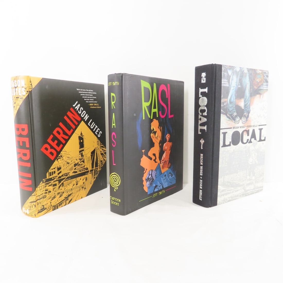 Graphic Novels: RASL, Berlin, Local & more - 2