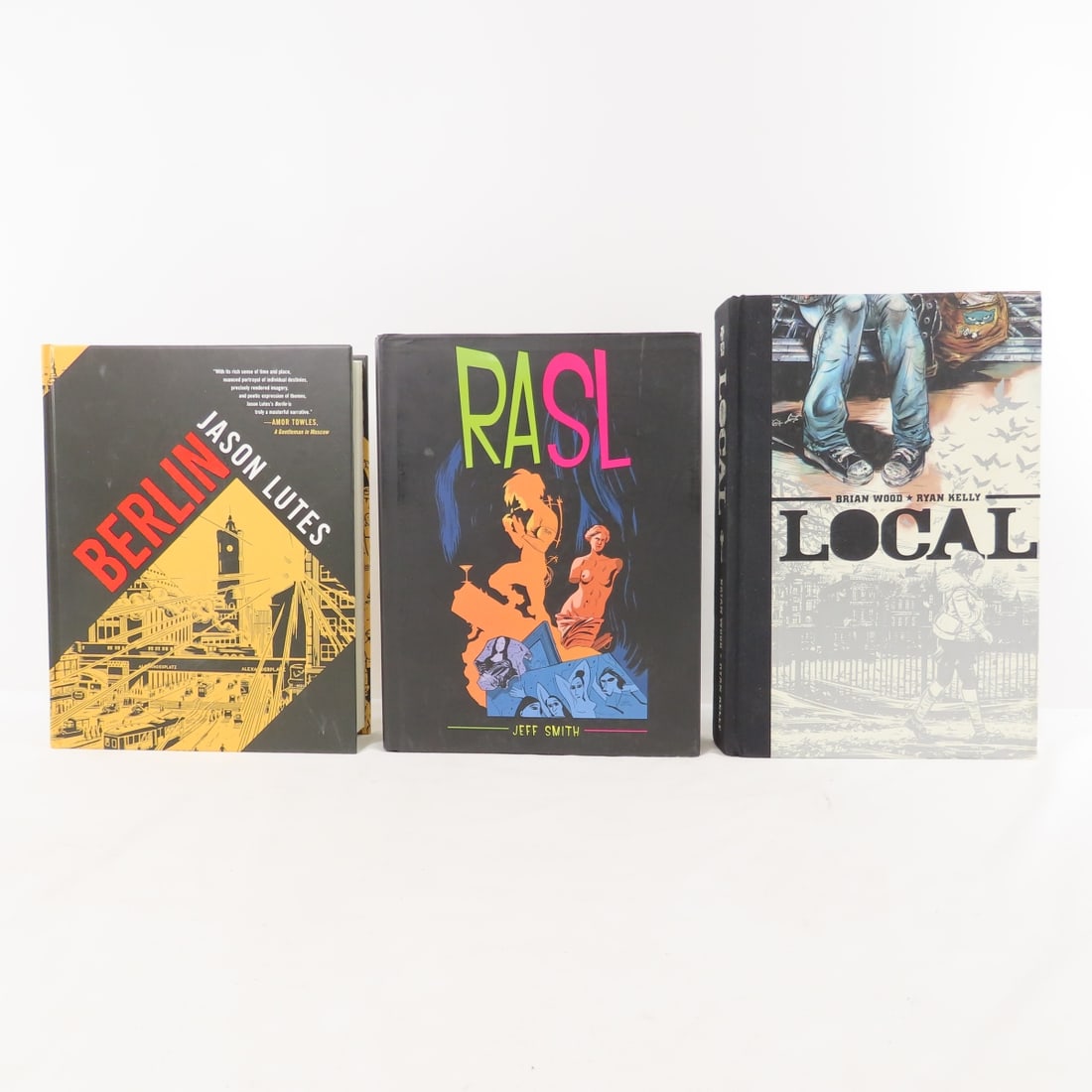Graphic Novels: RASL, Berlin, Local & more - 3