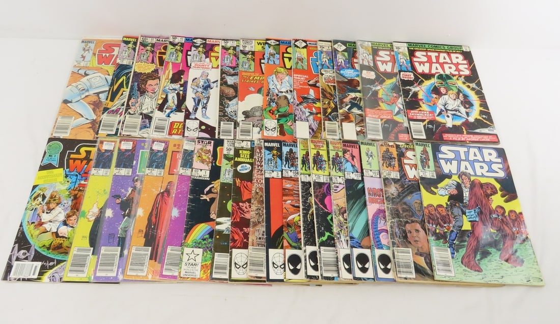 30+ Vintage Star Wars Comics with #1 Issue (1 of 14)