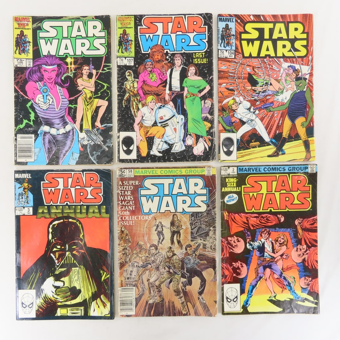 30+ Vintage Star Wars Comics with #1 Issue - 8