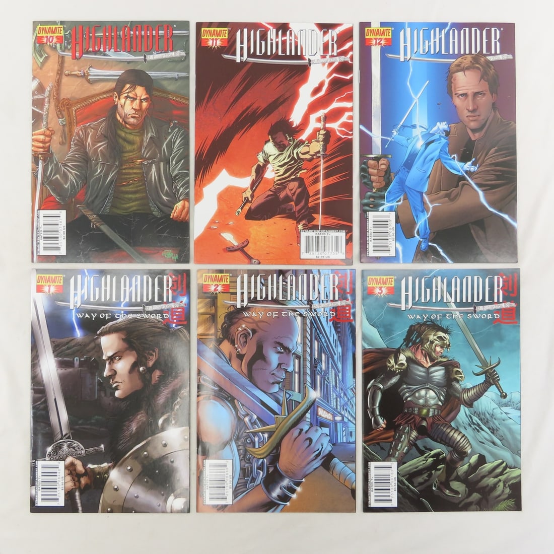 21 Dynamite Highlander Comics 0-12 & more - 6