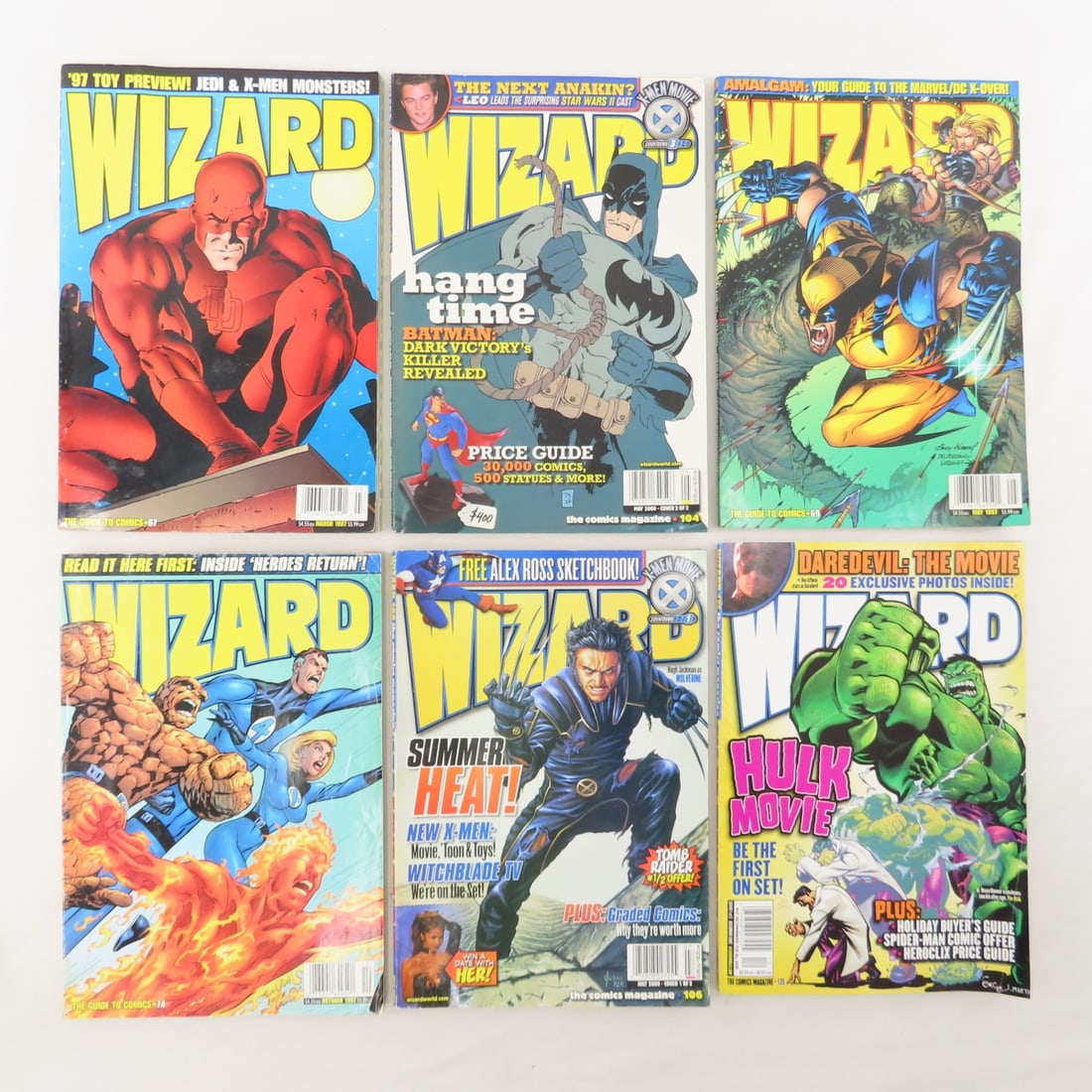 30+ Vintage Wizard Magazines - 2
