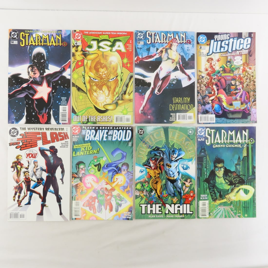 Mixed DC Superhero Comics JSA, Starman, Flash, etc - 6