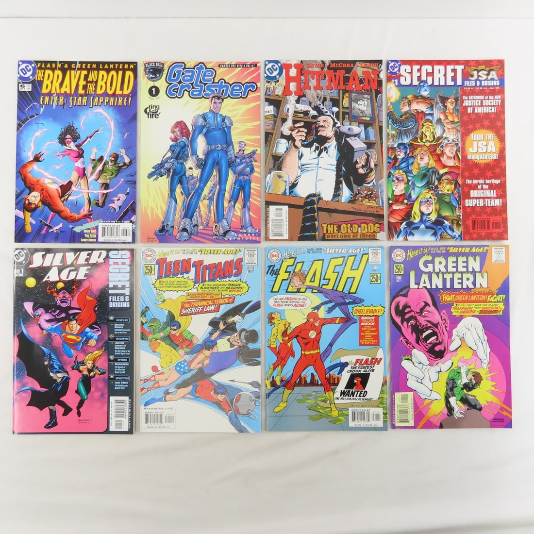 Mixed DC Superhero Comics JSA, Starman, Flash, etc - 8