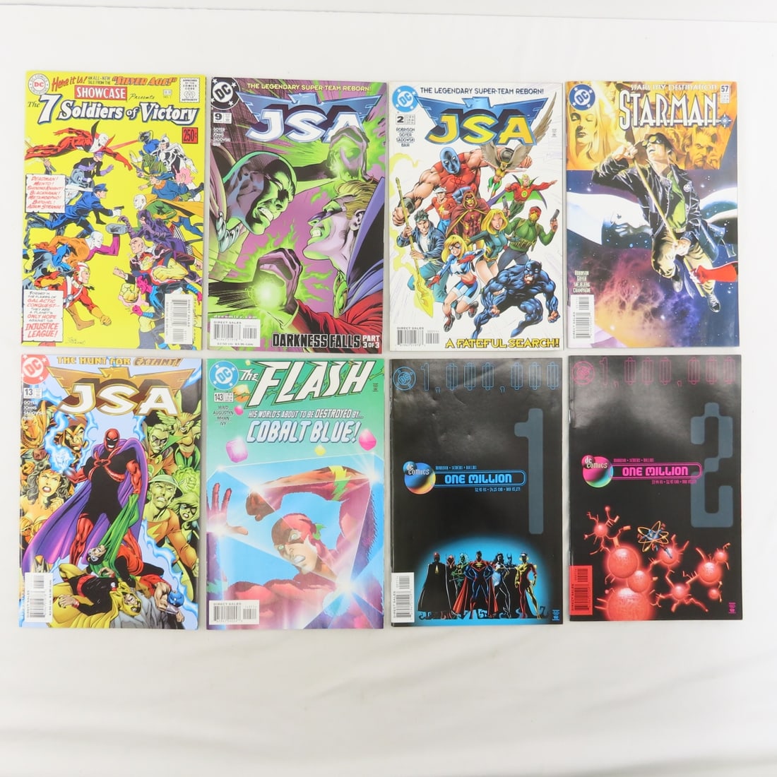 Mixed DC Superhero Comics JSA, Starman, Flash, etc - 9