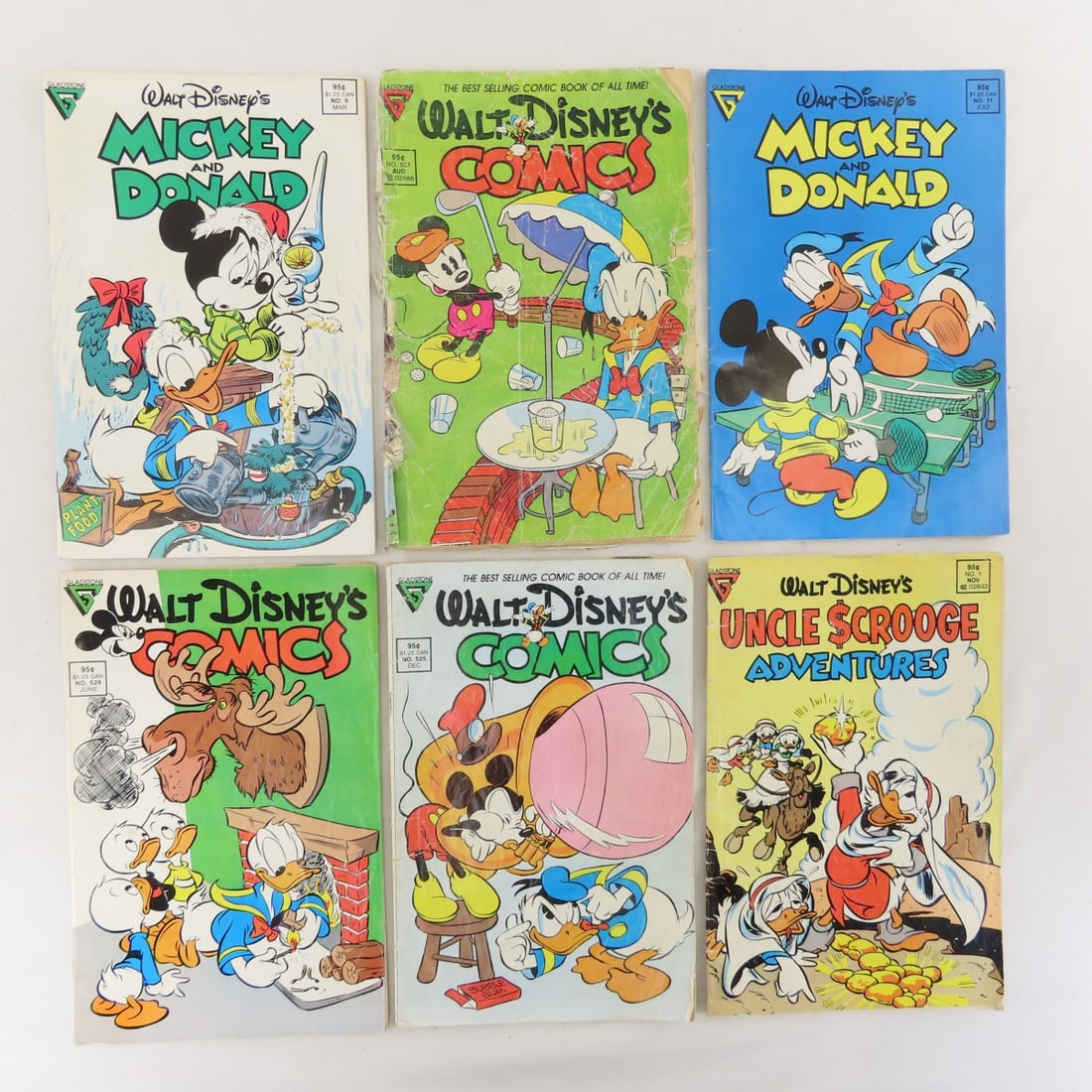 36 Gladsone Walt Disney Comics, Duck Tales #1 - 10