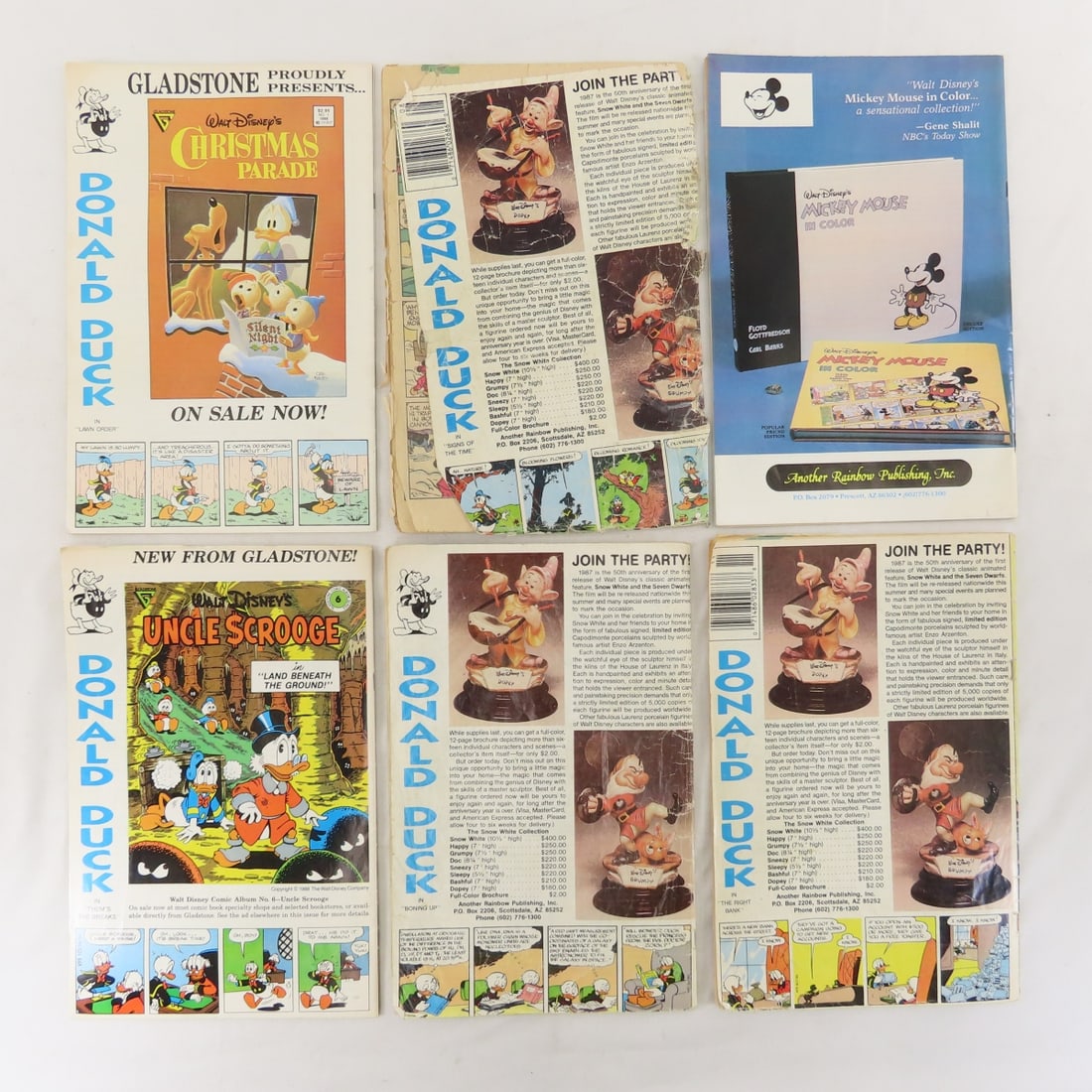 36 Gladsone Walt Disney Comics, Duck Tales #1 - 11
