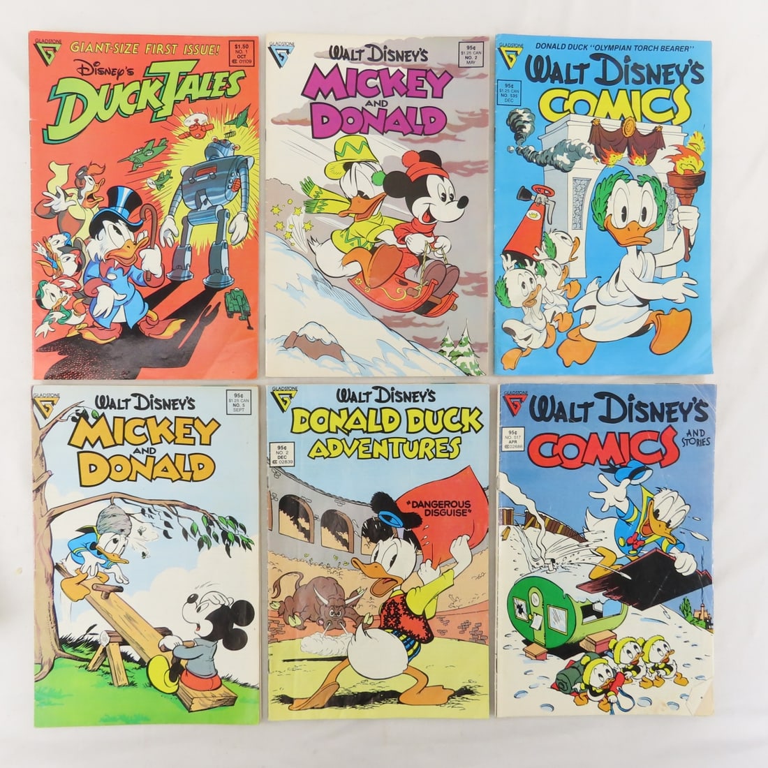 36 Gladsone Walt Disney Comics, Duck Tales #1 - 2