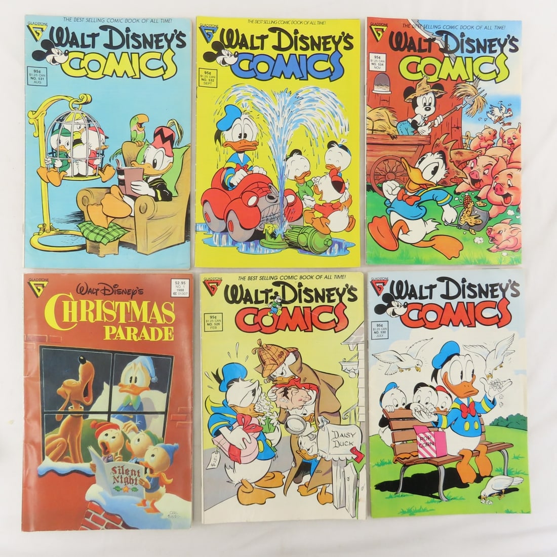 36 Gladsone Walt Disney Comics, Duck Tales #1 - 4