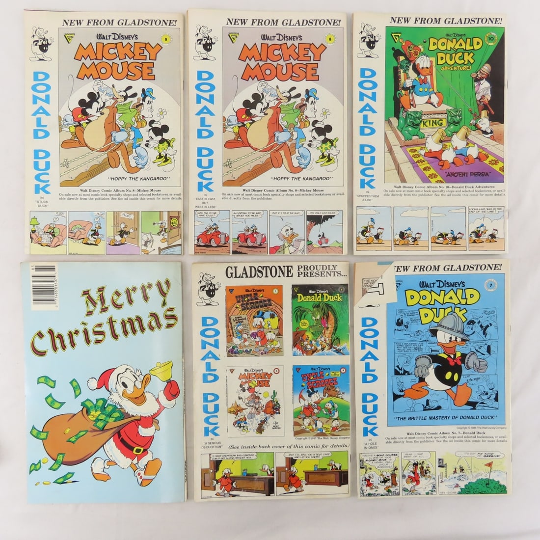 36 Gladsone Walt Disney Comics, Duck Tales #1 - 5