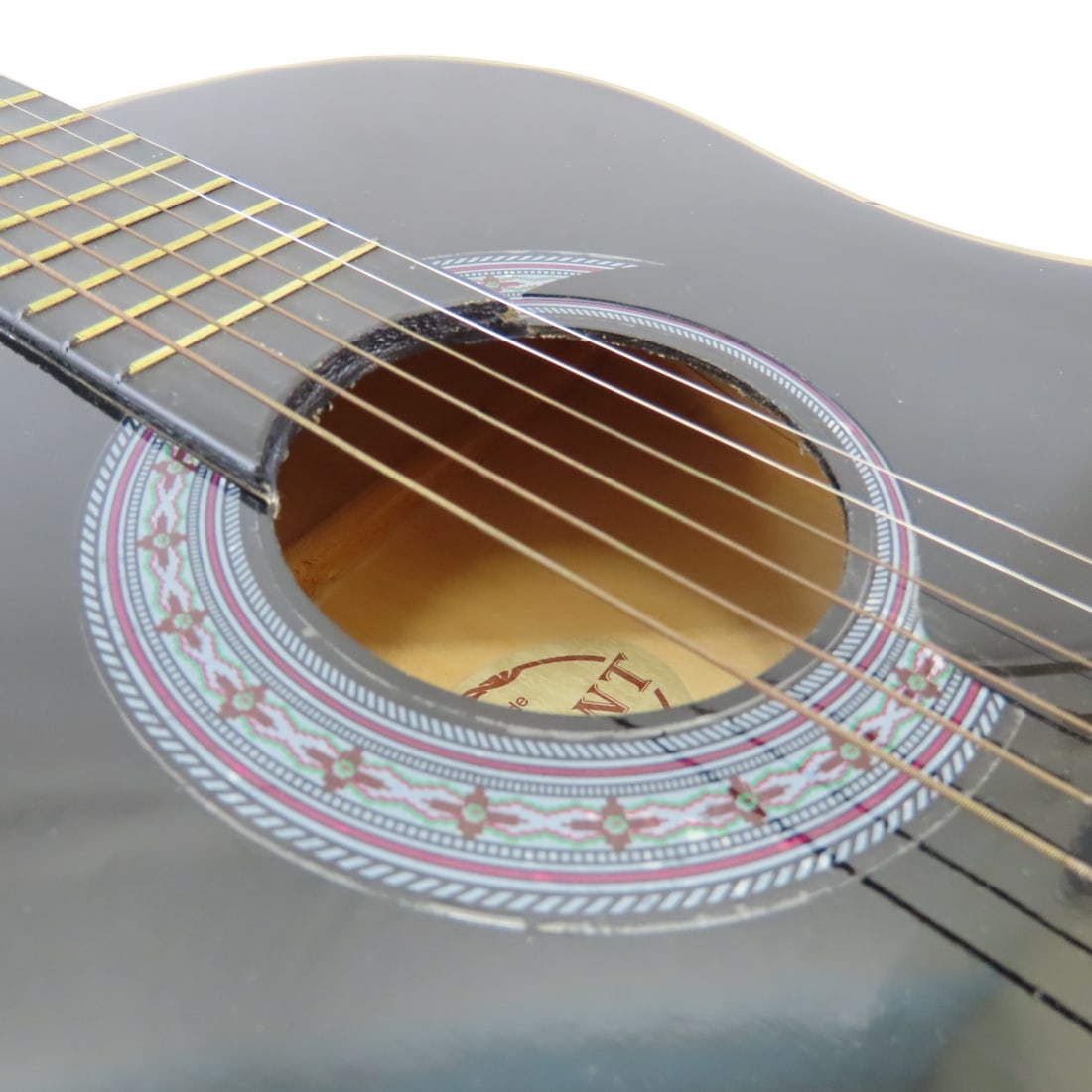 2022 Crescent 6 String Acoustic Guitar in Bag - 5