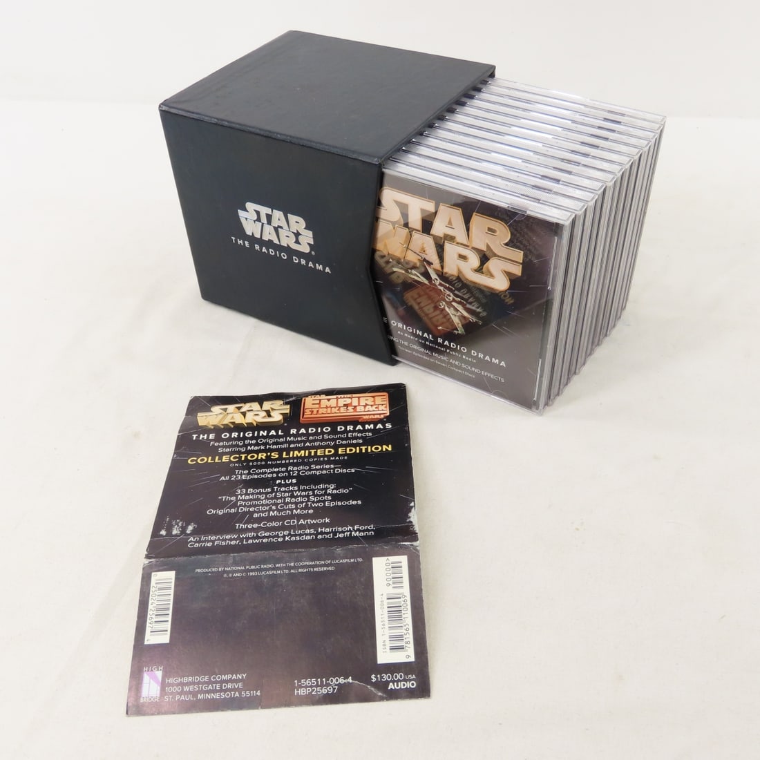 Star Wars DVD & VHS sets, Radio Drama CD's - 7