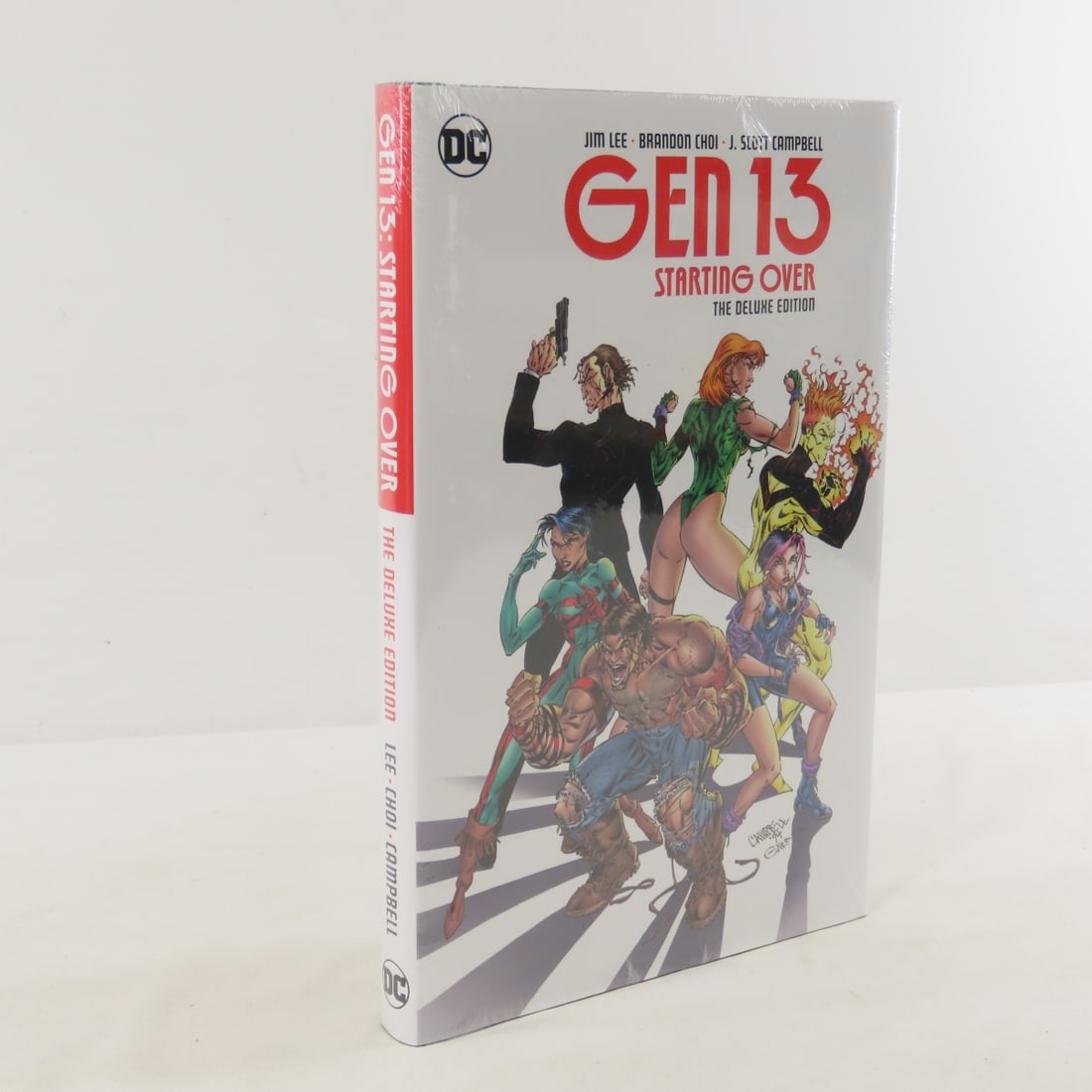 DC Gen 13 Starting Over The Deluxe Edition Sealed: DC Gen 13 Starting Over The Deluxe Edition Sealed - Hardcover by Lee, Choi, Campbell. Lot Size 12x8x1" 4lb Photos are part of description. Max of 20 photos are shown in Live Auctioneers, all are