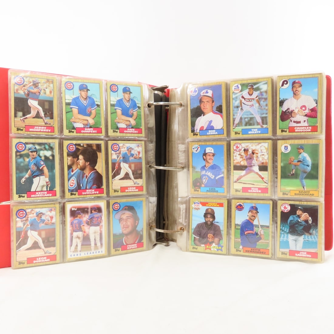 Binder full of mixed 1980's Baseball Cards - 5