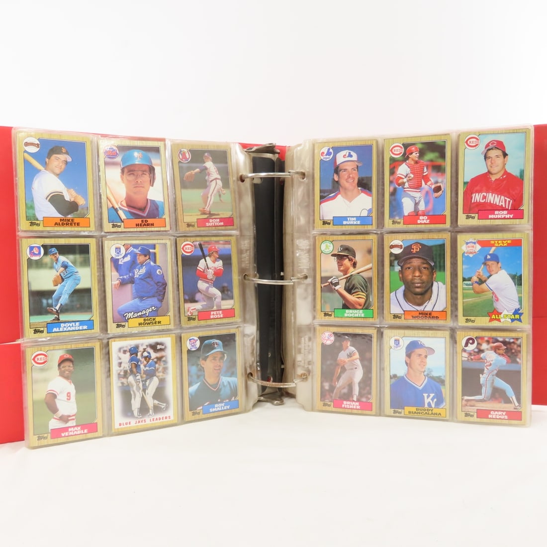 Binder full of mixed 1980's Baseball Cards - 9