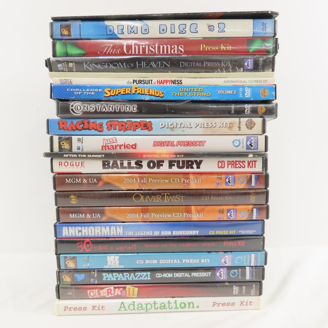 CD-Rom Movie Press Kits & DVD's - 3