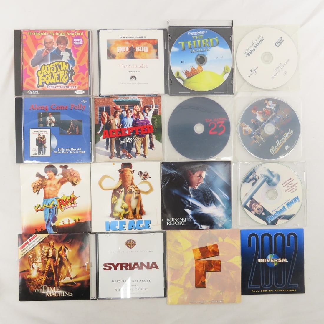 CD-Rom Movie Press Kits & DVD's - 4