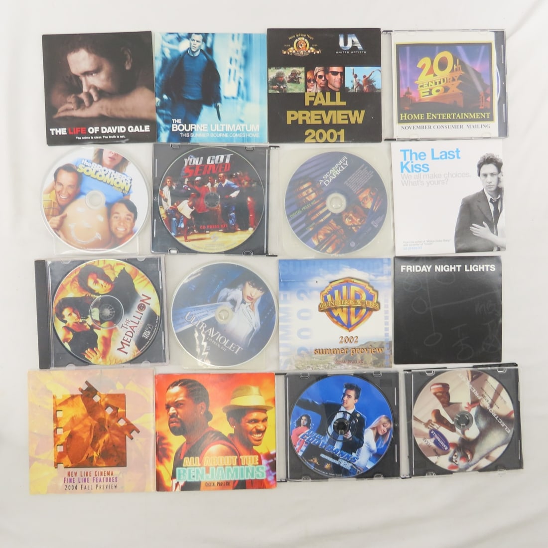 CD-Rom Movie Press Kits & DVD's - 5