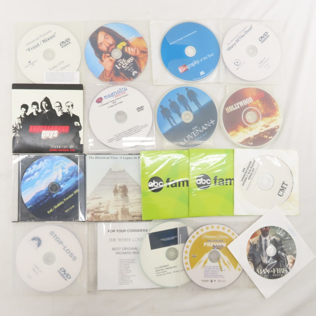 CD-Rom Movie Press Kits & DVD's - 8