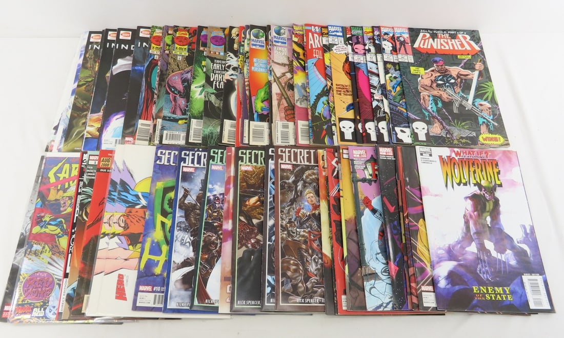 60+ Marvel Comics- Punisher, Secret Empire & More (1 of 12)