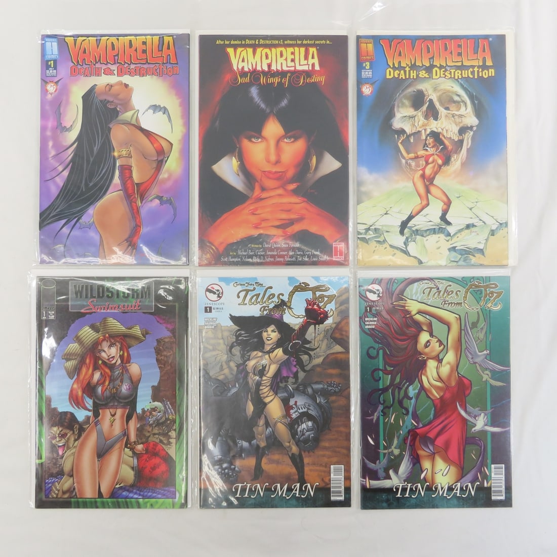 30+ Adult Comic Books - Vampirella & Others - 3